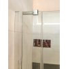 Besteco čtvercový sprchový kout Viva 80x80 cm, sklo 8 mm, levé/chrom