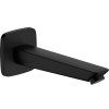 Hansgrohe Logis vanový výtok, vyložení 19,5 cm, černá matná 71410670