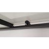 Sprchové dveře do niky TREOS NEW BLACK (Varianta Barva rámu - Černá matná, Rozměr A - 100, Směr zavírání - Univerzální Levé / Pravé, Výplň - Čiré bezpečnostní sklo - 6 mm)