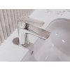 Chromová umyvadlová baterie Metalia 54 bez výpusti, výška 132 mm