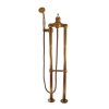 labe vanova baterie do podlahy stara mosaz bronz 5