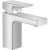 Páková umyvadlová baterie HANSGROHE Vernis Shape 100 s úspornou technologií EcoSmart a odtokovou soupravou, kód  71569000