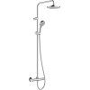 HANSGROHE Vernis Blend chromový sprchový systém s termostatickou baterií a technologií QuickClean, kód 26276000