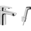 Hansgrohe umyvadlová baterie VernisBlend s bidetovou sprškou, chrom