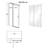 bezramove sprchove dvere exo c black (2)
