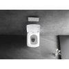 BESTECO Urban závěsná bidetovací WC mísa (s baterií, rimless, bílá)