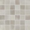 RAKO VIA DDM05711 šedá rustikální mozaika 30x30 cm detail povrchu s patinou cementu