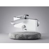 Besteco Weiss vanová baterie (nástěnná, s přepínačem, rozteč 150 mm, bílá/chrom)