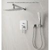 Besteco WEISS podomítková sprchová sada, bílá/chrom kód WS12-3106