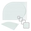 asymetricka ctvrtkruhova sprchova vanicka laka