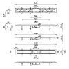 odtokovy zlab standardline black 2v1 vlozeni dlazby