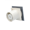 axialni ventilatory na zed ci do stropu e100 gth hygro s casovacem sklo bile