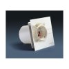 axialni ventilatory na zed ci do stropu e100 gbt s casovacem sklo cerne