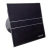 axialni ventilatory na zed ci do stropu e100 gbt s casovacem sklo cerne