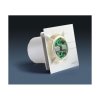 axialni ventilatory na zed ci do stropu e100 gbth hygro s casovacem sklo cerne