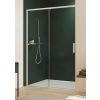 Posuvné sprchové dveře HÜPPE Vita pure 100 cm, bílý rám, čiré sklo s úpravou Anti-Plaque, kód VA0004182322