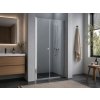 BESTECO Sinc Due sprchové dveře 90 cm chrom v koupelně