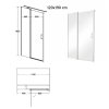 bezramove sprchove dvere exo c black (2)