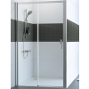 Moderní posuvné sprchové dveře EBS Trend Easy 140 cm levé, chromové profily, výška 200 cm, sklo s Antiplaque úpravou, kód C25311.069.322