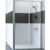 Hüppe Posuvné sprchové dveře Trend Easy Dvoudílné 140 cm, Pravé, ChromModerní posuvné sprchové dveře EBS Trend Easy 140 cm pravé, chromové profily, výška 200 cm, čiré sklo s úpravou Antiplaque