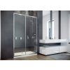 sprchove dvere duo slide black
