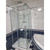 Hüppe Čtvercový Sprchový Kout Trend Easy posuvné dveře s nano úpravou, chrom 100x100 cm