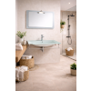 Skleněná koupelnová sestava Cream 115x50 cm | BESTECO.cz