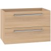 Koupelnová skříňka pod umyvadlo PURE 81x46 cm – Dub Sand