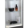 Zrcadlová skříňka s LED osvětlením 80x71 cm bílá matná