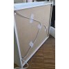 Zrcadlová skříňka s LED osvětlením 80x71 cm bílá matná