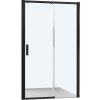 Hüppe Posuvné sprchové dveře Trend Easy Black 120 cm, Pravé, Černá matná
