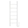 Úzký elektrický sušák na ručníky 40x112 cm v bílé matné barvě, Kód: ES40160W