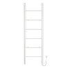 Úzký elektrický sušák na ručníky 40x112 cm v bílé matné barvě, Kód: ES40160W