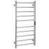 Elektrický sušák ručníků LADERRA, 450x960 mm, 130W, nerez lesk, Kód: 704151041