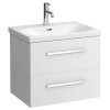 Besteco - Bílá matná skříňka pod umyvadlo Laufen AVIN 60,4 cm, minimalistický design