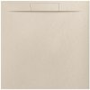 Besteco Sprchová vanička Nilo 90x90 cm, litý mramor, beige kód: NI090090BEEQZ