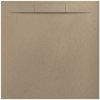Besteco Sprchová vanička Nilo 90x90 cm, litý mramor, moka kód: NI090090MOEQZ