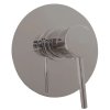 Sprchová baterie Seina podomítková 1-cestná s tělesem, metal grey lesklá