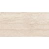 Hladký keramický obklad Toscana Beige 25x50 cm s imitací béžového mramoru