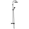 Hansgrohe sprchový systém Vernis Blend s vanovým termostatem, 2 proudy, černá matná 26899670