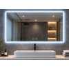 Besteco LED zrcadlo 120x80 cm s odmlžováním a stmíváním