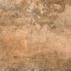 Velkoformátová gresová dlažba Rusty Metal copper 120x120 cm s efektem patinovaného kovu.
