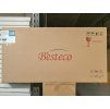 Originální kartonové balení LED zrcadla BESTECO s logem a produktovým štítkem MFA12600