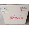Originální kartonové balení produktu značky Besteco s označením Křehké