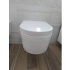 Besteco Flos závěsné WC bílé 36x55 cm se Soft-Close sedátkem