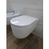 Besteco Flos závěsné WC bílé 36x55 cm se Soft-Close sedátkem