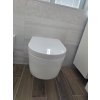 Besteco Flos závěsné WC bílé 36x55 cm se Soft-Close sedátkem