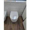 Besteco Flos závěsné WC bílé 36x55 cm se Soft-Close sedátkem