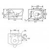 645 3 zavesna cerna toaleta nera s inovativnim systemem splachovani rimless