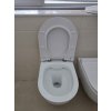 Besteco Basso závěsné WC včetně sedátka soft-close Rimless 36x48 cm, bílé